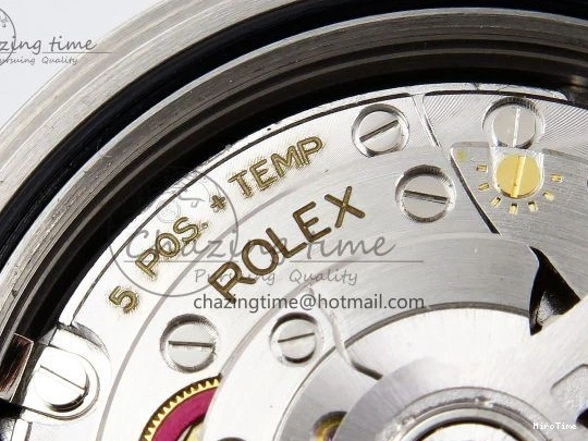 MiroTime 0418 SportInspired DayDate 40 SS JDF 904L Steel Gray Textured Stick Dial on President Bracelet VR3255 V3 (Gain Weight) 1437